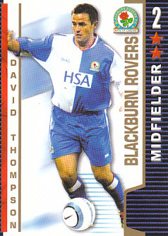 David Thompson Blackburn Rovers 2004/05 Shoot Out #64